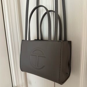Telfar Shopping Bag - Small, Gray